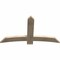 Ekena Millwork Bellingham Rough Sawn Timber Gable Bracket, Douglas Fir, 60"W x 35"H x 2"D x 6"F, 14/12 Pitch GBW060X35X0206BEL00RDF - alternate 5